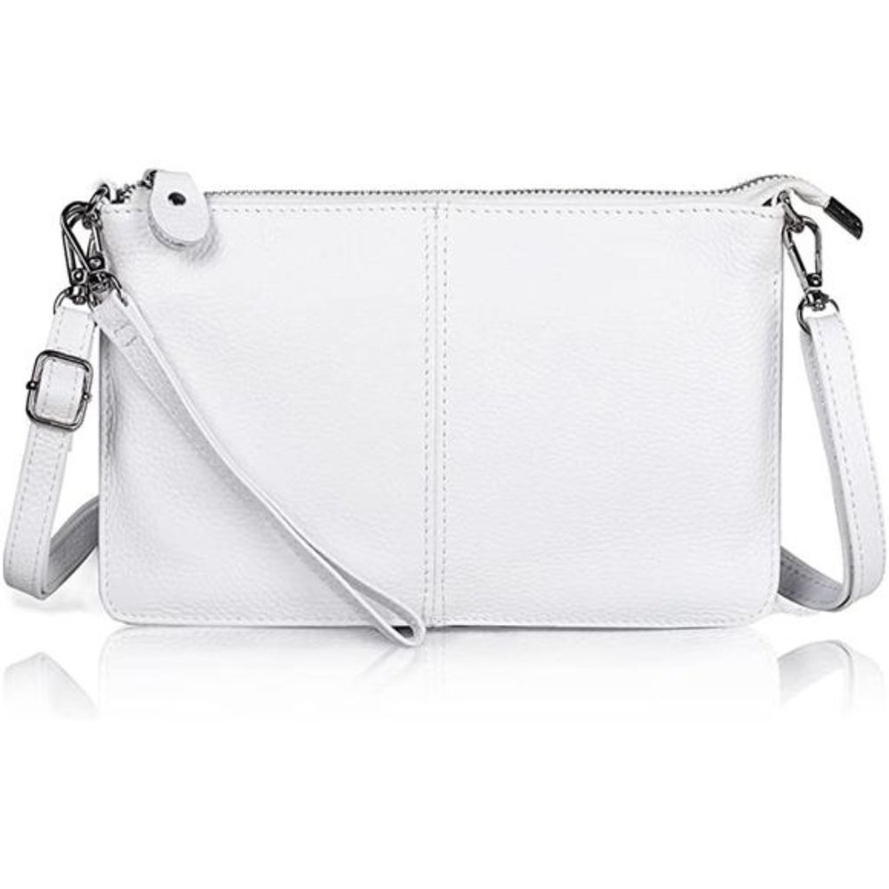Genuine Leather Wristlet Clutch Wallet Small Crossbody Bags Shoulder Handbag